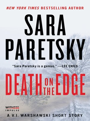 cover image of Death on the Edge: a V.I. Warshawski Short Story